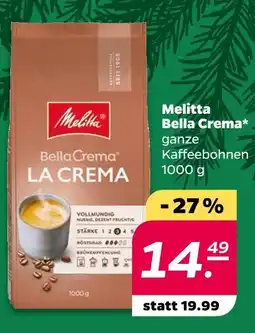 NETTO Melitta bella crema la crema Angebot