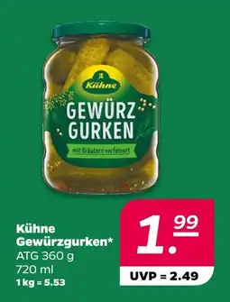 NETTO Kühne gewürzgurken Angebot