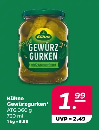 NETTO Kühne gewürzgurken Angebot