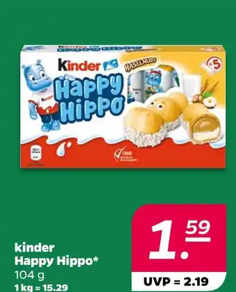 NETTO Kinder happy hippo Angebot