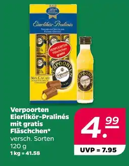 NETTO Verpoorten eierlikör-pralinés mit gratis fläschchen Angebot