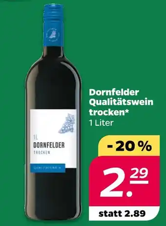 NETTO Dornfelder qualitätswein Angebot