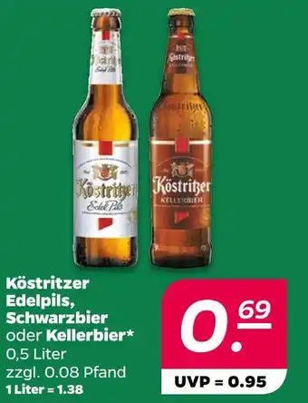 NETTO Köstritzer edelpils oder schwarzbier oder kellerbier Angebot