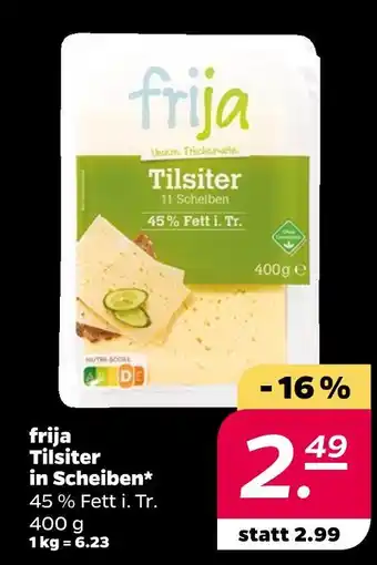 NETTO Frija tilsiter in scheiben Angebot