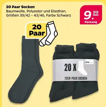 NETTO 20 paar socken Angebot