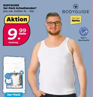 NETTO Bodyguide 3er-pack achselhemden Angebot