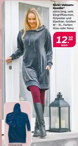 NETTO Nicki-velours-hoodie Angebot