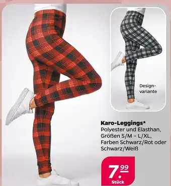NETTO Karo-leggings Angebot