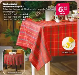 NETTO Tischwäsche in baumwolloptik Angebot