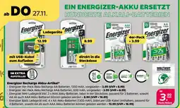 NETTO Energizer 4er-pack akku recharge aa batterien Angebot