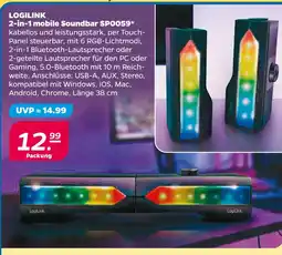 NETTO Logilink 2-in-1 mobile soundbar sp0059 Angebot