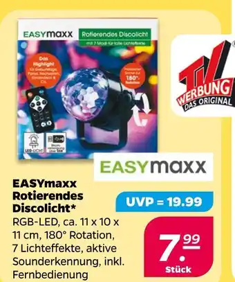 NETTO Easymaxx rotierendes discolicht Angebot