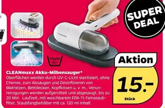 NETTO Cleanmaxx akku-milbensauger Angebot