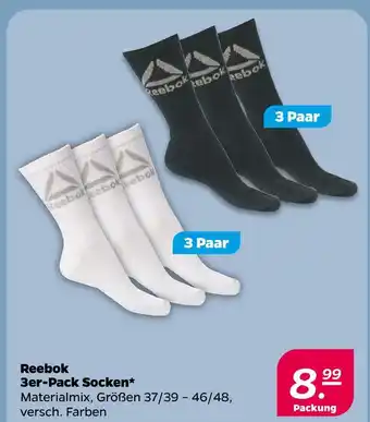 NETTO Reebok 3er-pack socken Angebot
