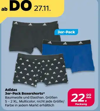 NETTO Adidas 3er-pack boxershorts Angebot
