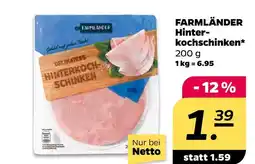 NETTO Farmländer hinterkochschinken Angebot