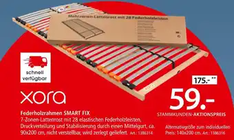 Zurbrüggen Xora federholzrahmen smart fix Angebot