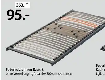 Zurbrüggen Federholzrahmen basic s Angebot