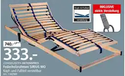 Zurbrüggen Federholzrahmen sirius mo Angebot