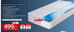 Zurbrüggen Tonnentaschenfederkernmatratze waterflex 800 Angebot