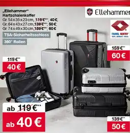 Woolworth Ellehammer hartschalenkoffer Angebot