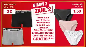 Woolworth Retroshorts Angebot