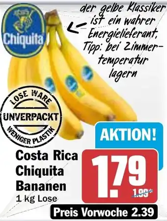 HIT Costa Rica Chiquita Bananen Angebot