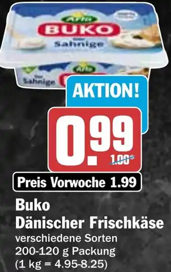 HIT Buko Dänischer Frischkäse Angebot