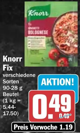 HIT Knorr Fix Angebot