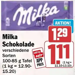 HIT Milka Schokolade Angebot