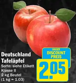 HIT Deutschland Tafeläpfel Angebot