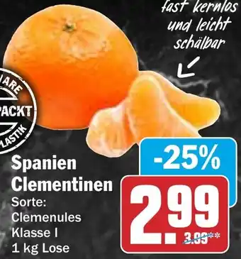HIT Spanien Clementinen Angebot
