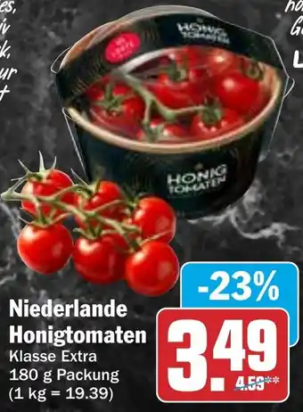 HIT Niederlande Honigtomaten Angebot