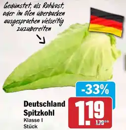 HIT Deutschland Spitzkohl Angebot