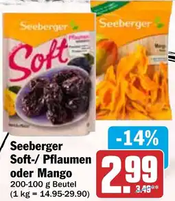 HIT Seeberger Soft-/ Pflaumen oder Mango Angebot