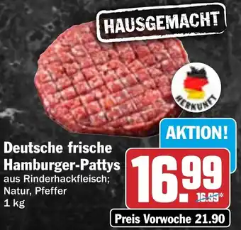 HIT Deutsche frische Hamburger-Pattys Angebot