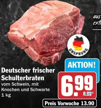 HIT Deutscher frischer Schulterbraten Angebot