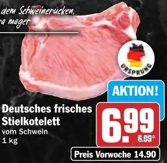 HIT Deutsches frisches Stielkotelett Angebot