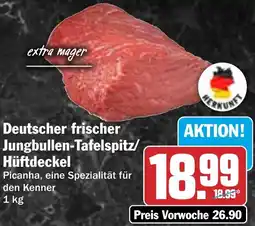 HIT Deutscher frischer Jungbullen-Tafelspitz/ Hüftdeckel Angebot