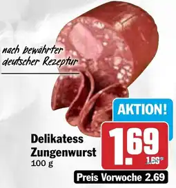 HIT Delikatess Zungenwurst Angebot