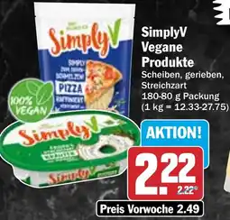 HIT SimplyV Vegane Produkte Angebot