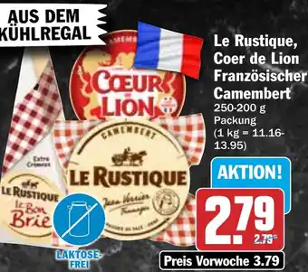 HIT Le Rustique, Coer de Lion Französischer Camembert Angebot
