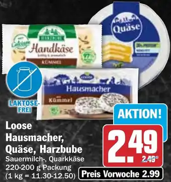 HIT Loose Hausmacher, Quäse, Harzbube Angebot