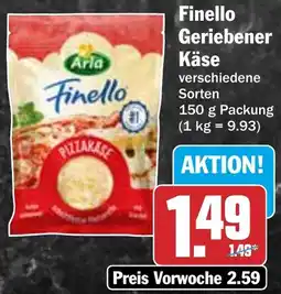 HIT Finello Geriebener Käse Angebot
