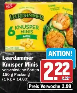 HIT Leerdammer Knusper Minis Angebot