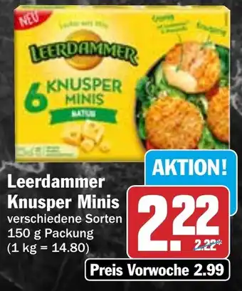 HIT Leerdammer Knusper Minis Angebot