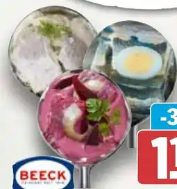 HIT Beeck Herings- Salat rot, -Happen, in Gelee Angebot