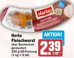 HIT Herta Fleischwurst Angebot