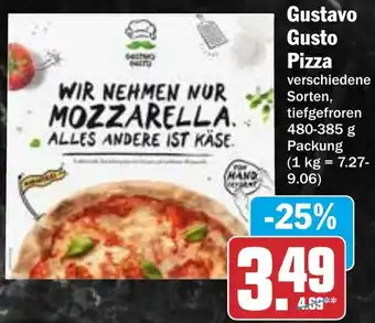 HIT Gustavo Gusto Pizza Angebot
