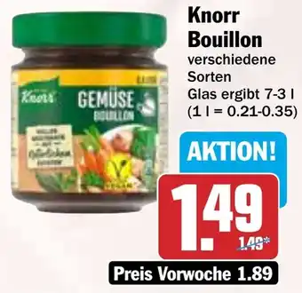 HIT Knorr Bouillon Angebot